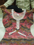 Winter woolen printed kurti