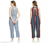 AREEBA FASHION Solid Women Multicolor Jumpsuit