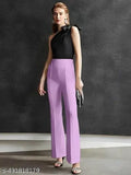 Women High Rise Trousers