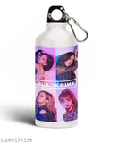 DC Brand Black Pink Printed Aluminium Sipper Bottle, Aluminium Bottle (750ml), Travelling Bottle, Office Bottle, Kids Bottle, Music Band Bottle, Gym Bottle,Sipper, School Bottle, Music Band Jisoo Jennie Rose Lisa Printed Bottle, Black Pink Printed Bottle,