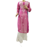 Mirror work kurta palazzo - GillKart