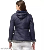 WOMEN'S FULL SLEEVE SOLID JACKET