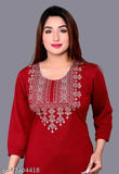 Woolen Kurtis winter kurte flee e kurtis desingner kurtis regular use kurtis faishnable kurti aari work kurti emboridery desingner kurtis