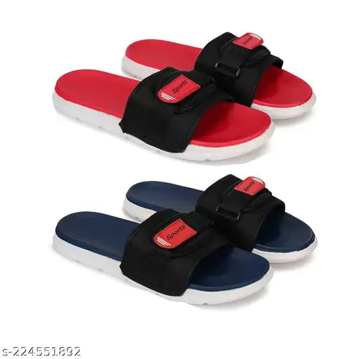 Oricum Chappal for Kids | New fashion latest design casual,slides,water proof, slippers for Boys stylish | Perfect Filp-Flops for daily wear walking Slippers Pack of 2'Combo(MM)-1685-1683