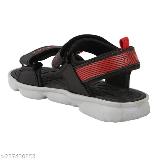 AIRFAX Kids Comfort Sports Sandal Floater (COSCO_BLACK)