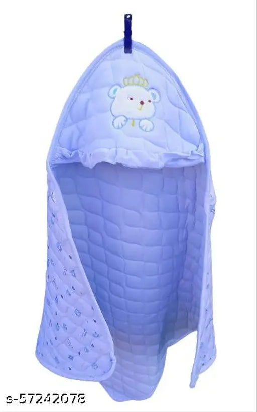 Reshu Superior Quality Hooded Towel, Wrapper blanket Sleeping Bag Cum Nest Bag Sleeping for New born baby, 0-15 Months