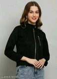 #SK FASHION# Barfi Women Jacket Winter 14 - Black