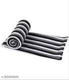 parinika fabs polor fleece blanket striped for donation and winter