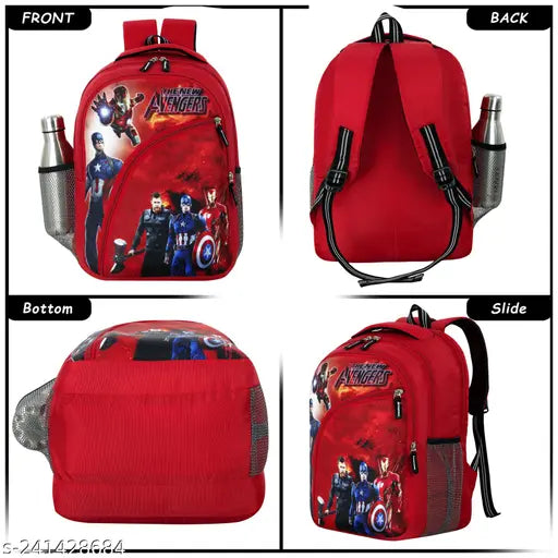 Unisex Junior School Bag : Cartoon Backpacks for Boys, Girls, and Babies (Ages 3-7) - Junior Champion |Unisex backpacks | Junior school bags | Cartoon designs | Boys and girls | Kids combo pack