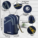 35 L Casual Waterproof Laptop Bag/Backpack for Men Women Boys Girls/Office School College Teens & Students COMBO 2 PICE