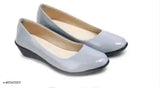 Hagam Stylish Women Bellies & Ballerinas (Grey and Black-white color combo billies)