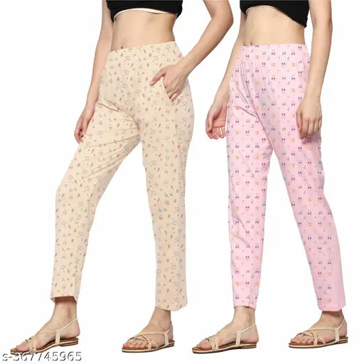 DIGSEL COTTON Womens Night Pyjama