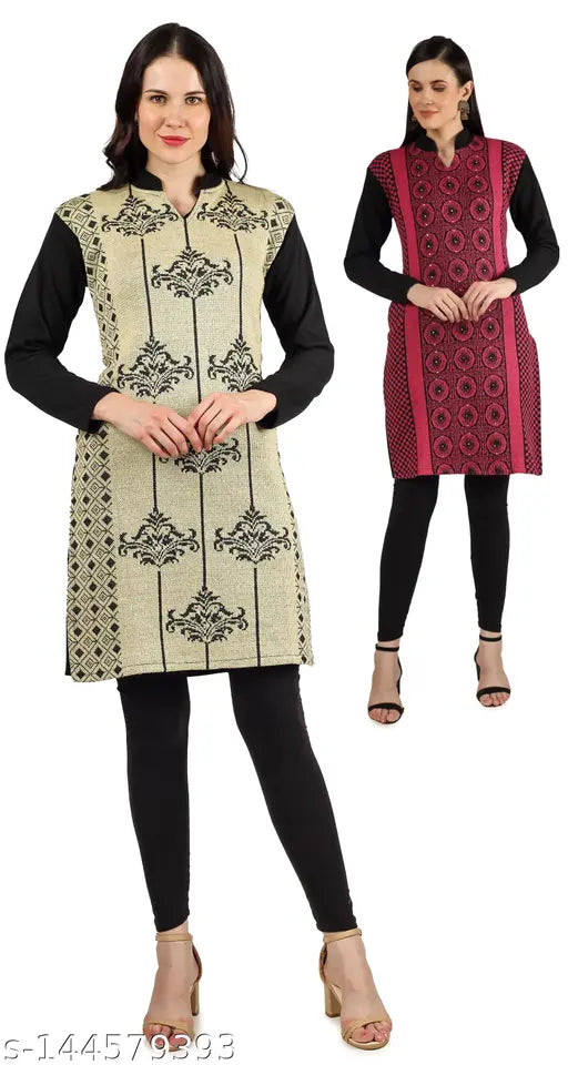 DIMSY COLLECTION woolen kurti for coming winter season