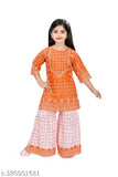 Mariam dresses New Girls Stylish KARARA GARARA SHARARA Kurta Set For Girls Wear Dress