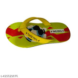 Yellow Football Kid Slipper