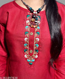 Fancy Embroidery Woolen Kurti