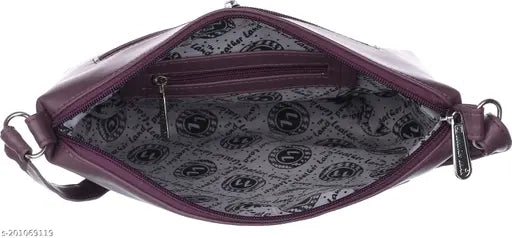 American Stitch Sling In PURPLE Cross Body Bags & Sling Bags