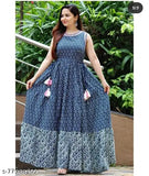 MADHURI LONG KURTI WITH TASAL