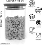 Pack of 8 Plastic New Excellent Kitchen Storage Containers, Storage Containers For Kitchen Organizer, Tea, Coffee, Sugar, Food, Grain, Rice, Masala, Pasta, Pulses, Spices, - 900 ml Plastic Grocery Container (Pack of 8, black)