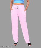 SK HOSIERY : Women's & Girls Cotton Plain Pyjama/Track Pant Lower / 100% Export Quality Soft Cotton Stuff