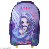 Indian Riders SEA GIRL School Kids Trolley Bag Waterproof Trolley ( 40 L ) (18 inch) Waterproof Trolley (Multicolor, 40 L)