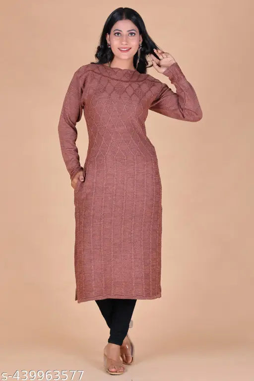 WINTER KURTI FOR WOMEN