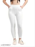 Womens stylish (L pocket) Jeggings pack of 2 two colour Size(28to34)Free size