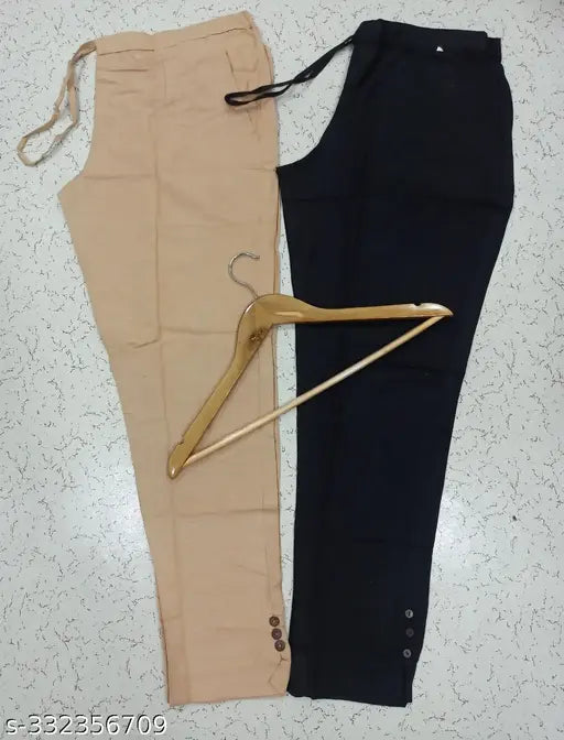 Khadi Cotton Pants Combo