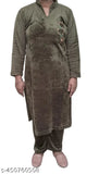 winter woollen kurta palazzo set