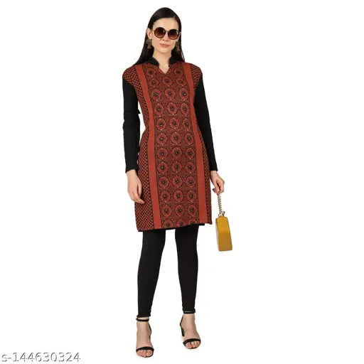 DIMSY COLLECTION woolen kurti for women's and girls for coming winter season