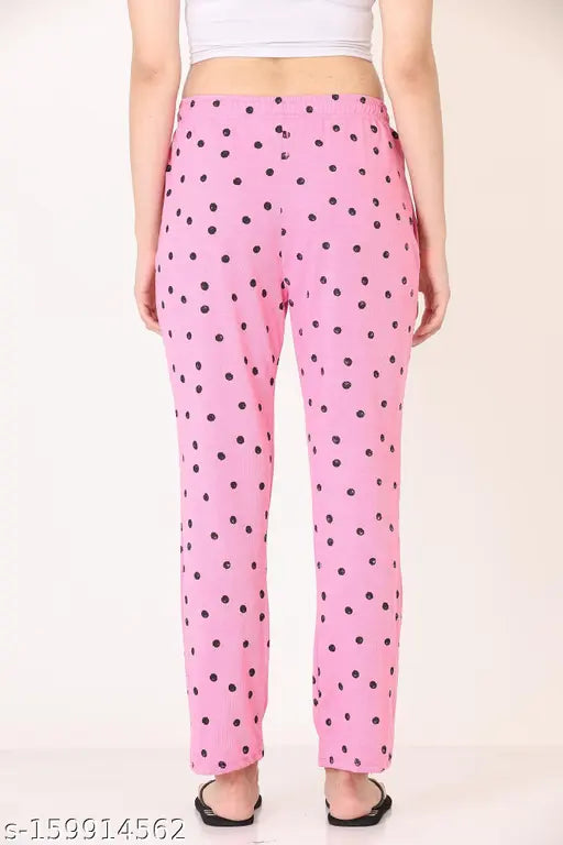 Women Cotton Printed Pajama