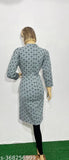 ladies woolen kurti for winter randomly 1 GREY FLOWER