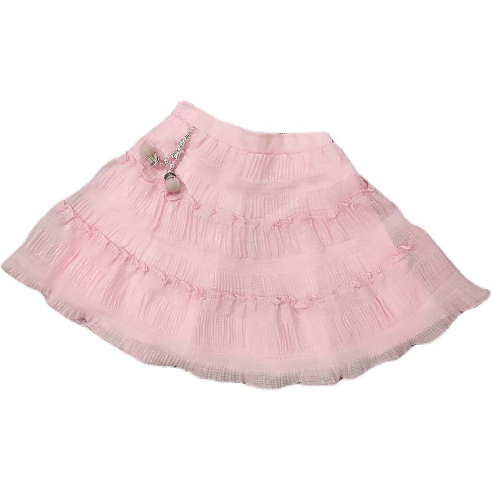 Pink crop top and skirt - GillKart