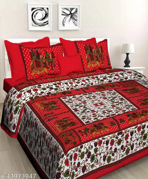 jaipuri bedsheets combo sanganeri bedsheets