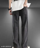 man pant stylish grey (M)