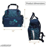 Baby Diaper Bag Maternity Backpack (Blue Elephant Printed).