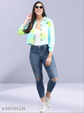 Women's Casual Regular Fit Tie & Dye Jackets