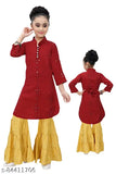 Elegant Cute Kurta Plazzo Set