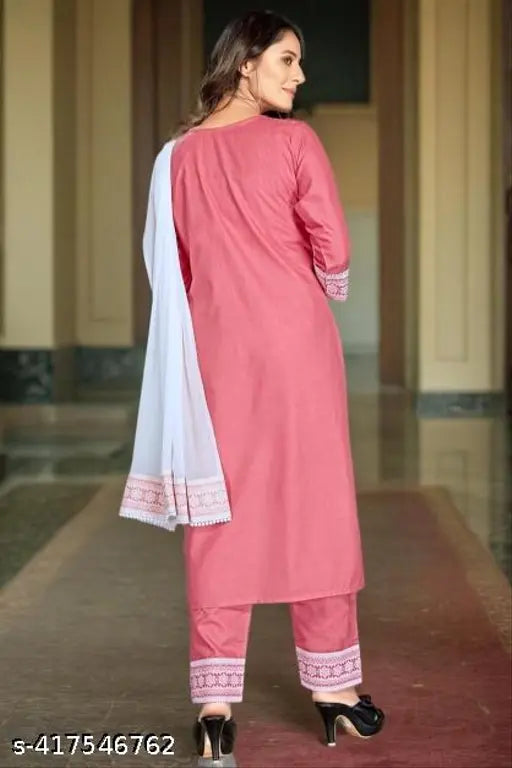 CLAVINET Attractive Kurta Sets with Dupatta