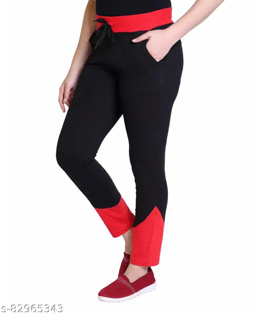 ROLLTOP® 100% Cotton Women's Slim Fit Sports Track Pants