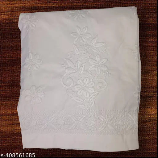 chikankari pant for women cotton fabric