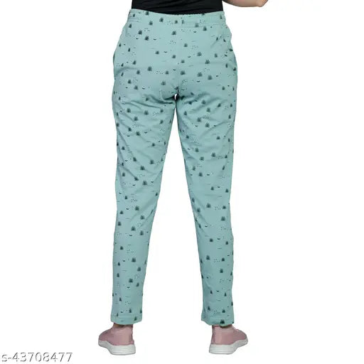 Akron's Trendy Printed Pyjamas For Female