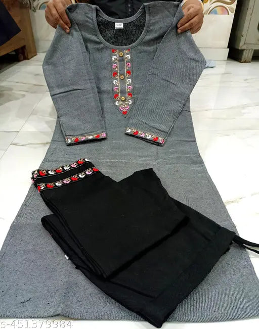 Woolen kurta set