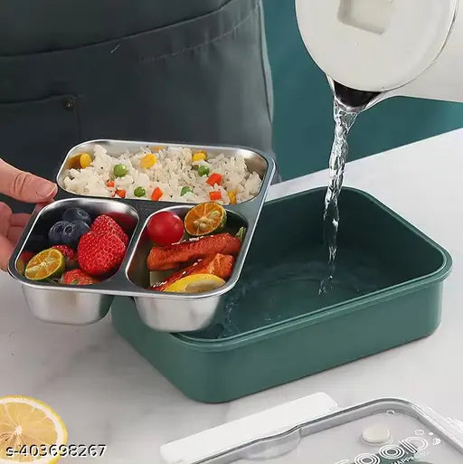 Bento Stainless Steel School and Office Lunchbox