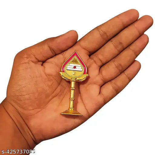 Murugan vel metal for Car Dashboard | Murugan vel metal for Pooja Room | Murugan vel metal for Office room | Murugan vel metal for Home decor showpieces | Murugan vel metal for return gifts (Golden)