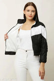 Women Zipper Jacket Black