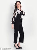 Soul Essence Western women white printed jumpsuit