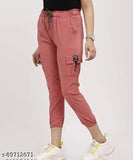 Trendy Joggers Pants and Toko Stretchable Cargo Pants/Trouser for Girls and women's - Combo Pack of 2 Trousers & Pants