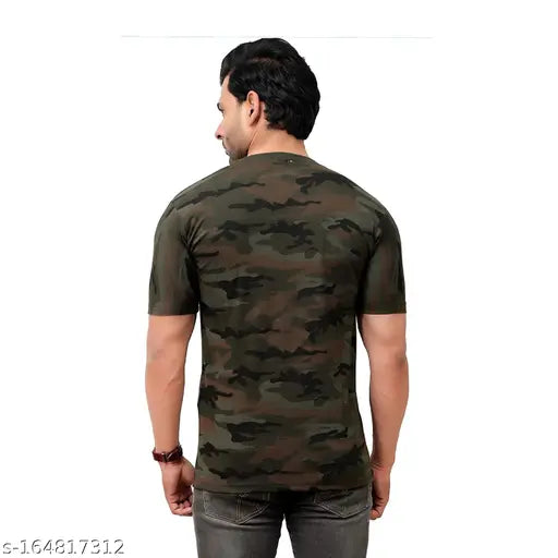 Military/Army Camouflage Half Sleeves Tshirts