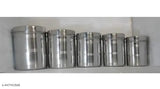 Timeking Steels STORAGE /JUMBO STAINLESS STEEL CONTAINERS 10 * 14 SET OF 5 PCS✨✨